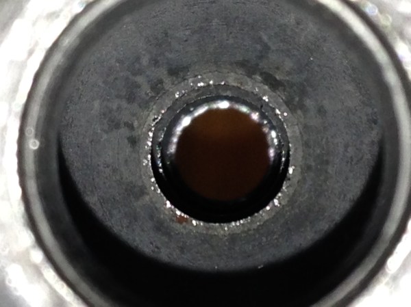 All the baffles drilled to 9.5mm on a AseUtra NS .30 suppressor  