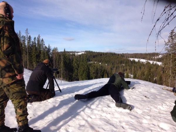 Seriöst långhållsskyte på multippla mål under NM i Norge 
