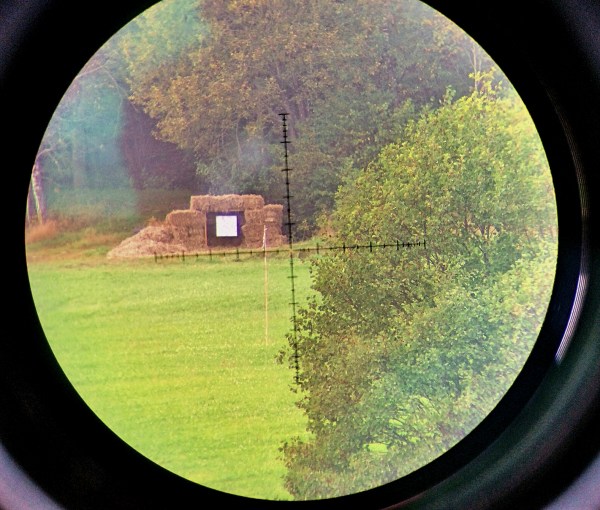 Stålmål på 800m sett från station 3