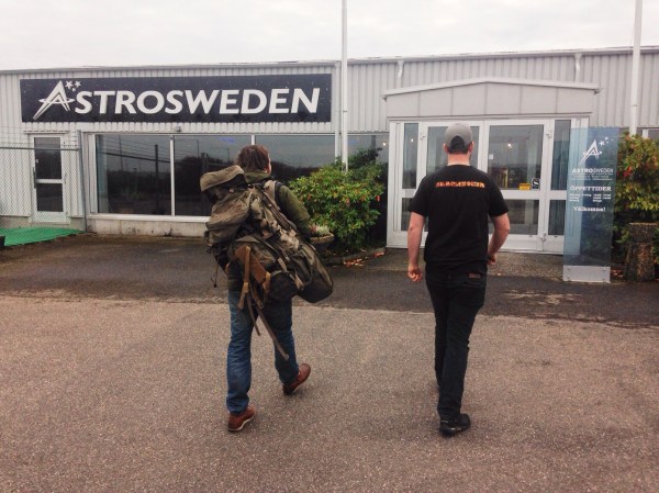 Besök hos George på AstroSweden