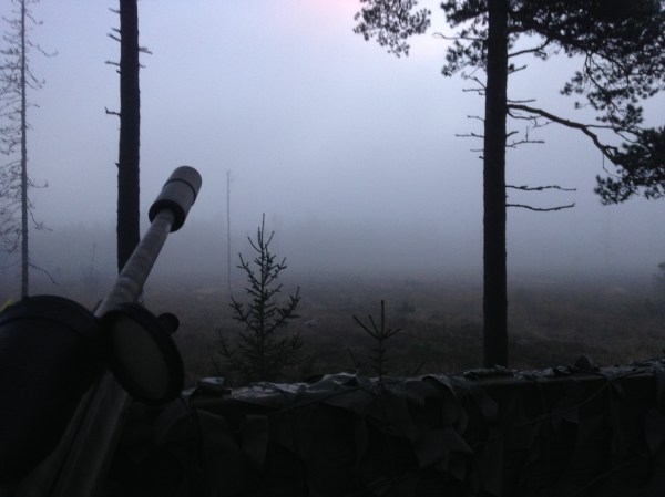 Dimman sveper in och gör det omöjligt att hålla sig varm. 