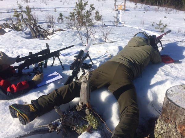 Jag skjuter station 5 - skjutplats 2 med tveksamt resultat. 