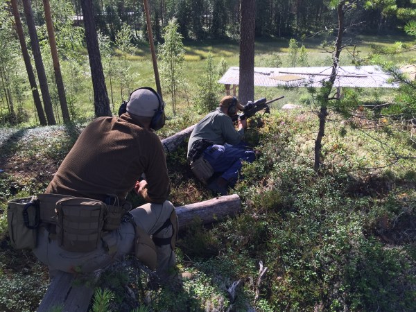 Hold-over på 540m och små mål