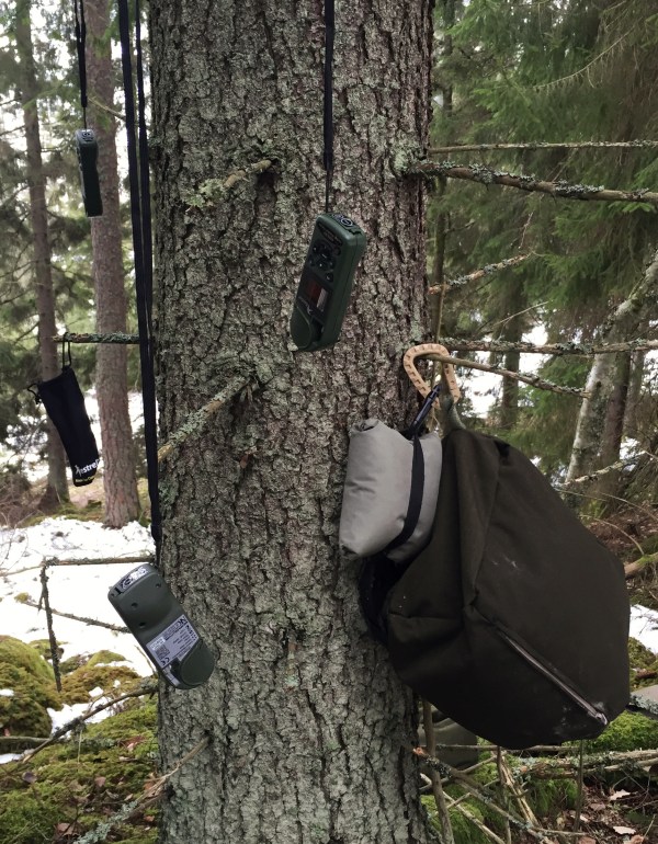 Test av väderstationer - alla visade samma värden 